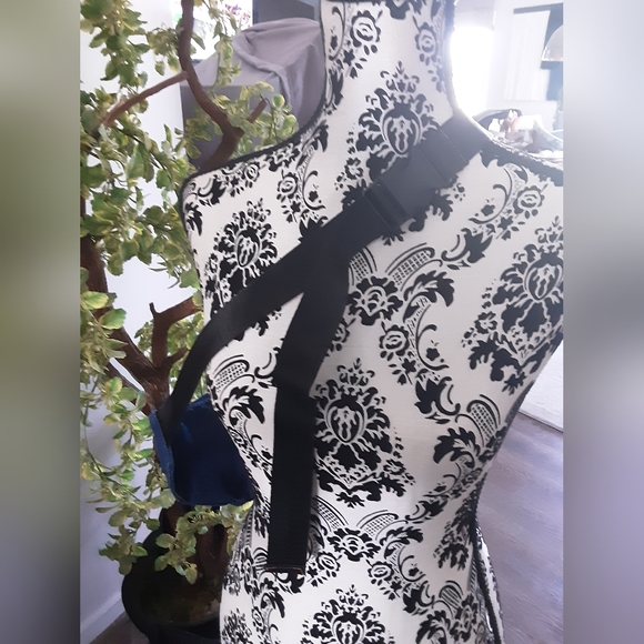 DENIM DOUBLE ZIPPER/MESH WATER HOLDER TWO WAY WEAR - Picture 8 of 8